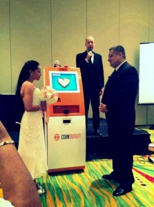 The first blockchain wedding was held at Disney World during a bitcoin conference.