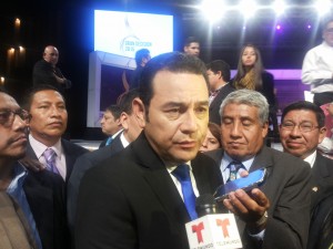 "La verdadera encuesta será el domingo 25 de octubre" - Jimmy Morales (PanAm Post)