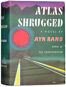 The first edition of Atlas Shrugged