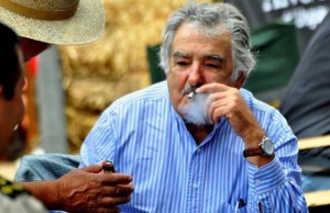 José Mujica, president of Uruguay, was the first to legalize marijuana in Latin America.