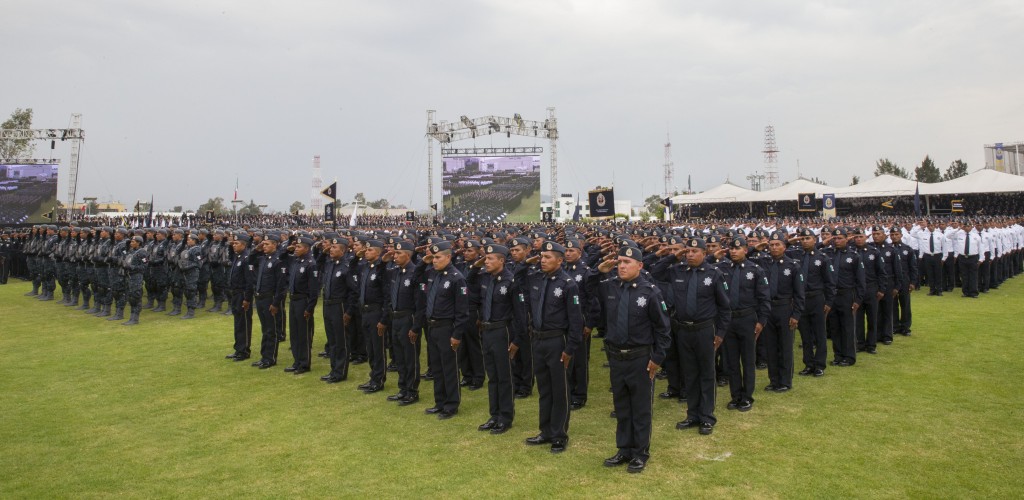 Members of the new special police force.
