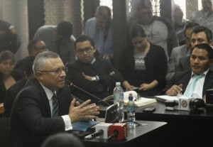 Salvador González delató al ex presidente de Guatemala y su equipo en un testimonio de dos horas. (ElPeriódico)