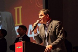 Rafael Correa desarmó el consenso de asambleísta por Alianza País. (@Justicia_Ec)