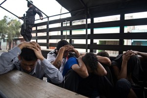 La PNC ha detenido a varios supuestos delincuentes en distintos departamento de El Salvador