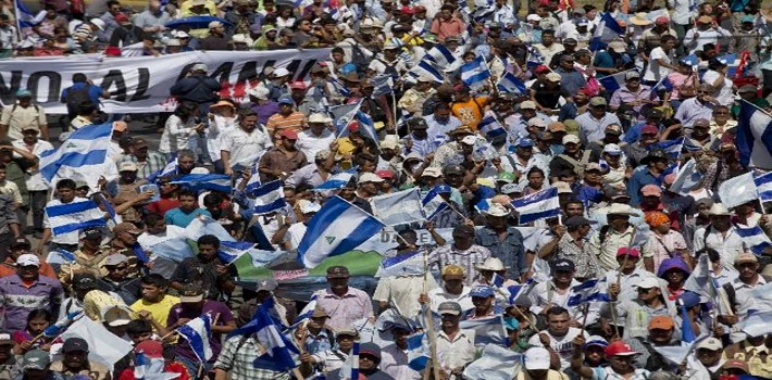 Al menos 60 marchas han realizado los nicaragüenses para solicitar que no se construya el Canal de ese país. (El Salvador)