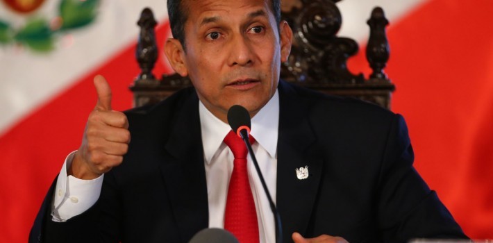 Brazil's federal police claims that Peruvian President Ollanta Humala received bribes from a Brazilian construction firm.