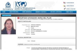 La exdirectora del DAS solo soporto dos días la orden de captura internacional de Interpol (SistemaSonoro)