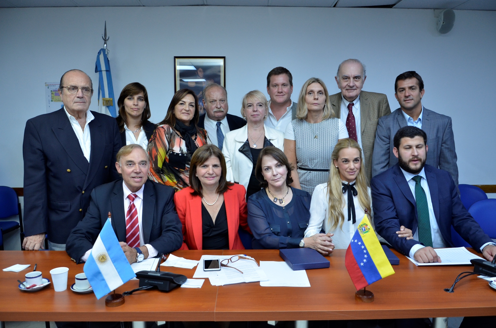 Los parlamentarios argentinos apoyaron el pedido de respeto por los derechos humanos en Venezuela. (XXX)