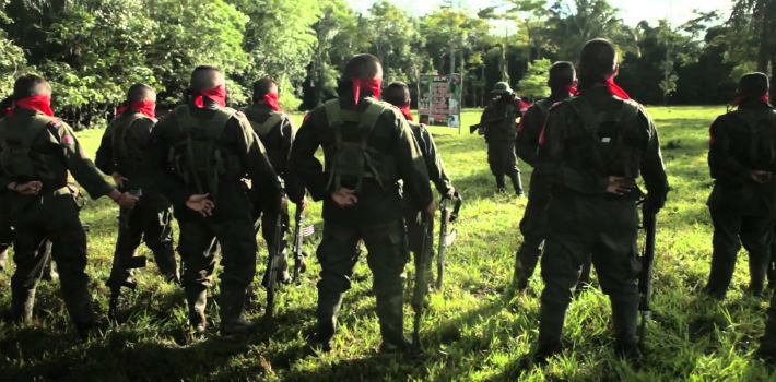 El ELN y las bandas criminales estarían buscando apoderarse de las zonas que dejarían libres las FARC (YouTube)