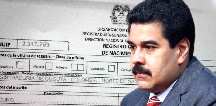 Nicolás Maduro - coombiano