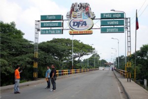 Los militares venezolanos fueron detenidos cuando buscaban retornar a Venezuela a través del Puente Internacional Francisco de Paula Santander 