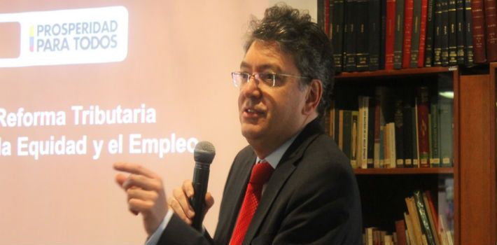 Mauricio Cárdenas, Ministro de Hacienda y Crédito Público, encargado de la reforma tributaria (Flickr)