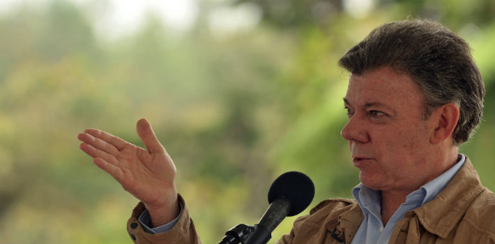 El presidente Santos se ha mostrado confiado en que ganará el ‘sí’ y ha dicho que en caso contrario, los acuerdos no podrán ser renegociados (Flickr)