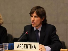 El secretario de Comercio argentino, Augusto Acosta.