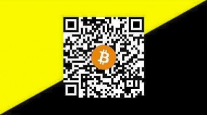 CAC's QR address for donations: by encouraging bitcoin adoption in Cuba, the anarcho-capitalists want entrepreneurs to keep profits out of the regime's reach.  (<a href="https://www.facebook.com/ClubAnarcocapitalistaCuba/photos_stream" target="_blank">Anarcho-Capitalist Club of Cuba</a>)