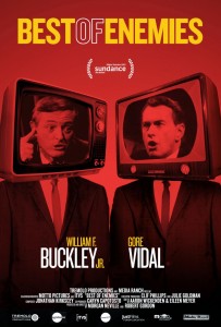 Los 10 debates entre Gore Vidal y William F. Buckley Jr. en 1968 quedaron registrados en Best of Enemies (IMDB)