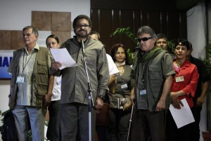 FARC's lead negotiator in Havana, Iván Márquez, announced a unilateral ceasefire to last one month. 