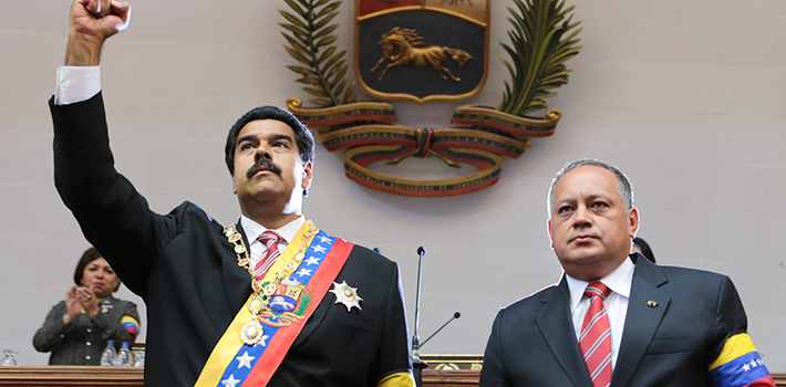 Nicolas Maduro y  Diosdado Cabello