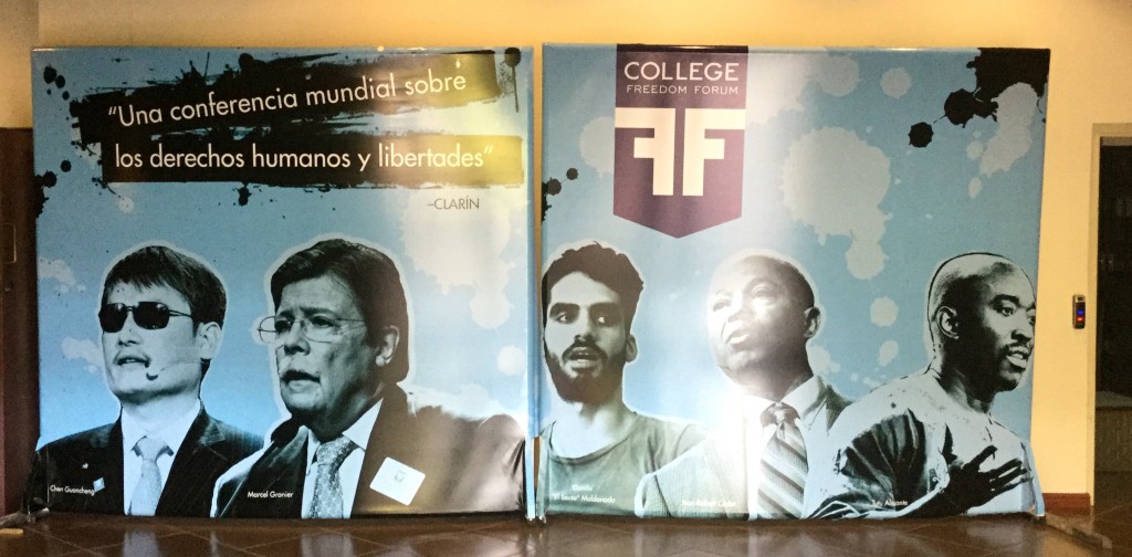 El primer College Freedom Forum de Latinoamérica se llevó a cabo en días pasados en la Universidad Francisco Marroquín, en Guatemala. (Adriana Peralta) 