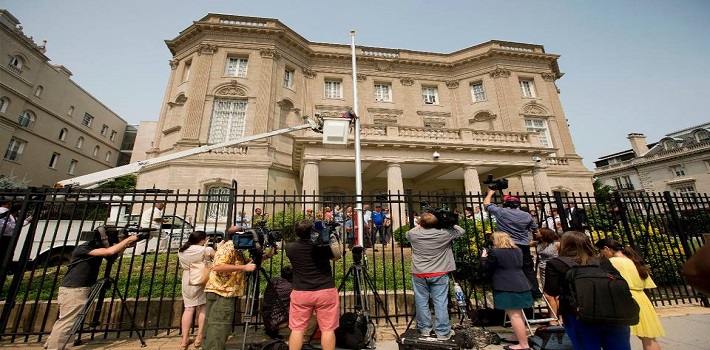 The Cuban government will soon reopen its embassy in the US capital.