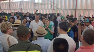Los embajadores iban a participar en un Consejo de Ministros que el presidente Juan Manuel Santos realizaría en un refugio en Cúcuta. (Noticia al Día)