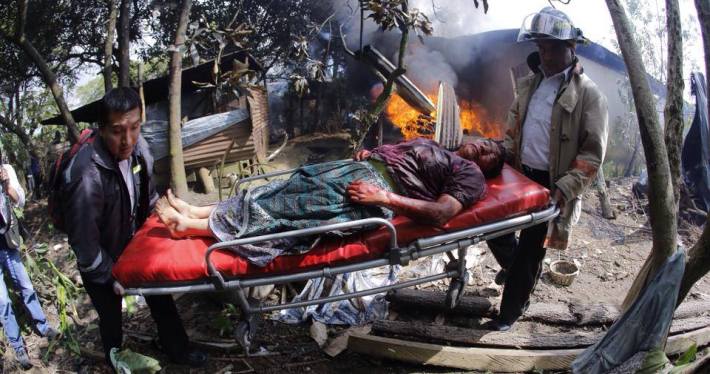 Violent clashes over the construction of a cement manufacturer in Guatemala left 10 dead.