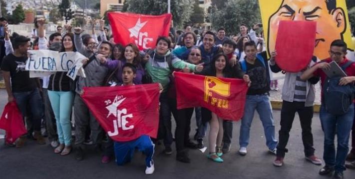 Los estudiantes ecuatorianos han peleado valientemente contra las pretensiones continuistas y autoritarias de la llamada "revolución ciudadana". (Entorno Inteligente)