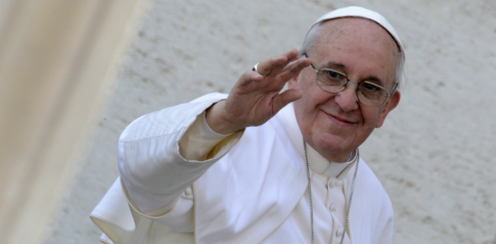 Pope Francis's criticisms of money paint man as a victim, incapable of free will