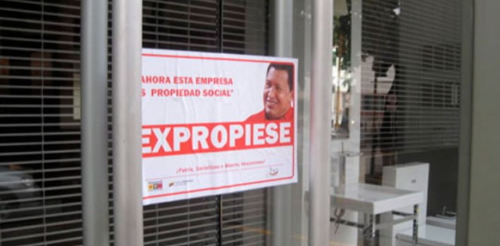 La agresiva política de expropiaciones en Venezuela ha afectado la economía. (Conlallave)