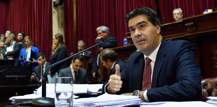 Chief of the Argentinean Cabinet of Ministers Jorge Capitanich.