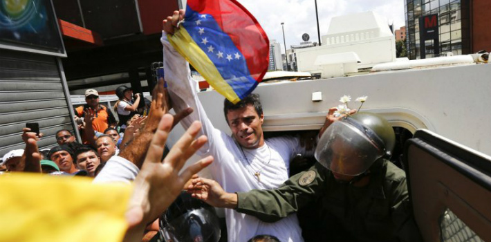 El líder opositor venezolano podría quedar en libertad condicional en cualquier momento. (Infobae)