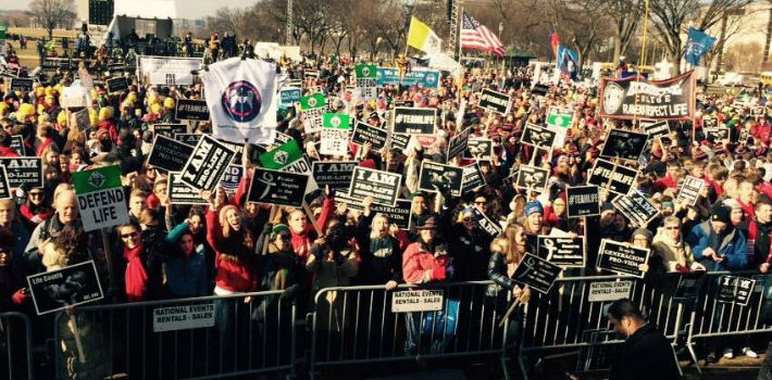 The annual March for Life is celebrated every year around January 22 in remembrance of the Roe v. Wade ruling.