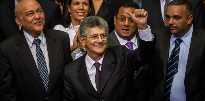 The head of Venezuela's Congress, Henry Ramos Allup, assures that the opposition will act within constitutional limits.