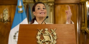 Roxana Baldetti has become the face of corruption in Guatemala. 