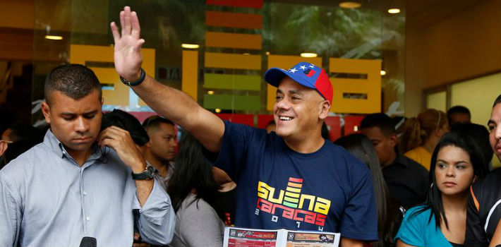 El alcalde de Libertador, José Rodríguez, va por su segundo mandato, a pesar de ser el municipio metropolitano en peores condiciones.(Suena Caracas)