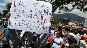 Manifestantes en Venezuela. (RunRun)