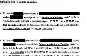 Los agentes y fiscales realizaron las primeras consultas los días previos del fichaje