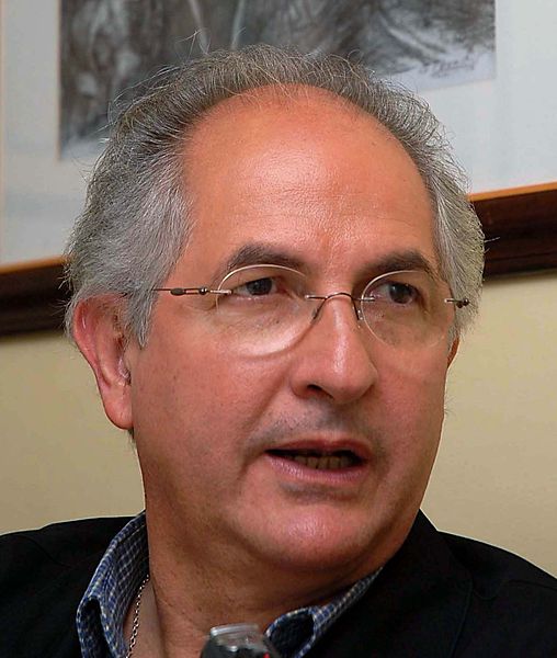 Antonio Ledezma was reelected as mayor of Caracas in 2013.