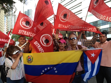 Unionists asked the Venezuelan activists not to make Maduro's government look bad at the Summit. (PanAm Post)