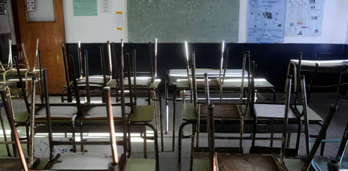 El paro de docente En la provincia de Buenos Aires dejó sin clases a un millón de estudiantes (Infobae)