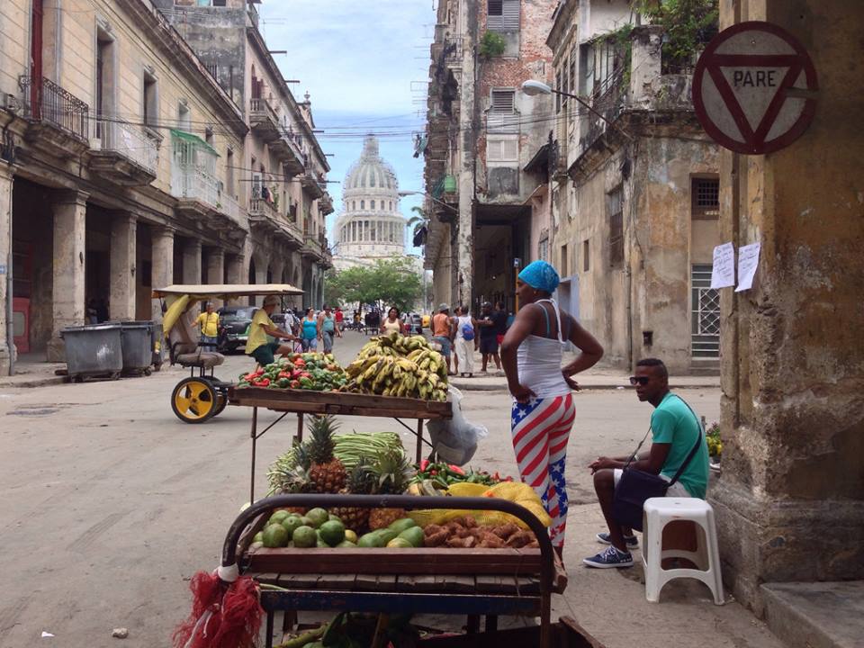 The streets of Havana.