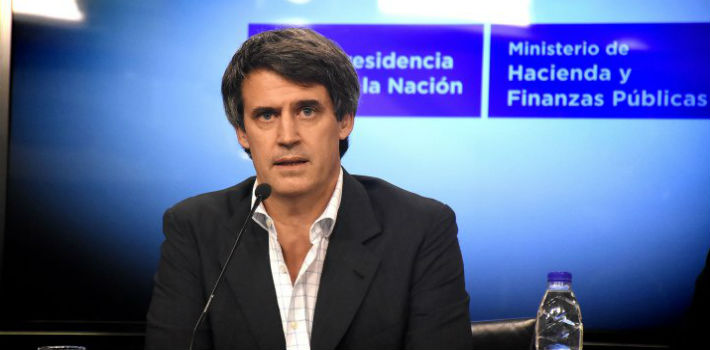 El Ministro de Finanzas, Alfonso Prat Gay encabeza las negociaciones (Ahoranoticias24)