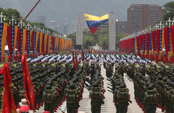 The Venezuelan Army may participate in political rallies