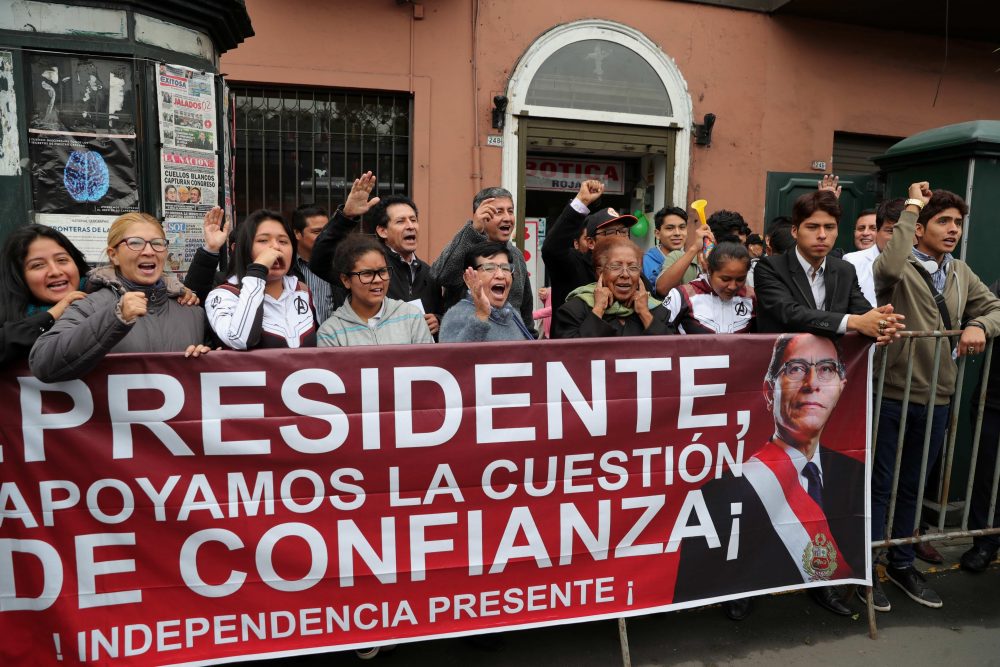 Congreso De Perú Otorga Voto De Confianza Al Gobierno De Martín Vizcarra