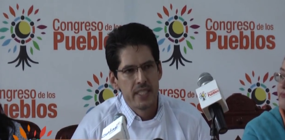 Alberto Castilla, senador del Polo Democrático y líder del Congreso de los Pueblos (Youtube)