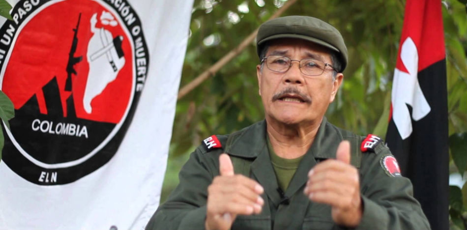 Alias Gabino es el máximo jefe de la guerrilla del ELN (YouTube)