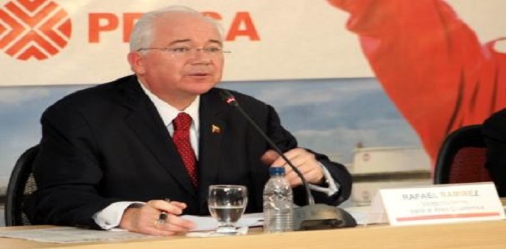 Rafael Ramírez presidió la estatal petrolera venezolana entre 2004 y 2014 y ahora es representante de Venezuela ante la ONU. (Rafael Ramírez)