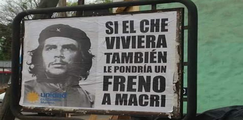El guerrillero se convirtió en una de las caras de la campaña de Cristina Kirchner. (Twitter)