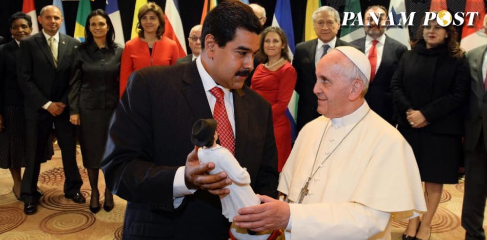 NOTICIA DE VENEZUELA  - Página 39 Maduro-Papa-Lima