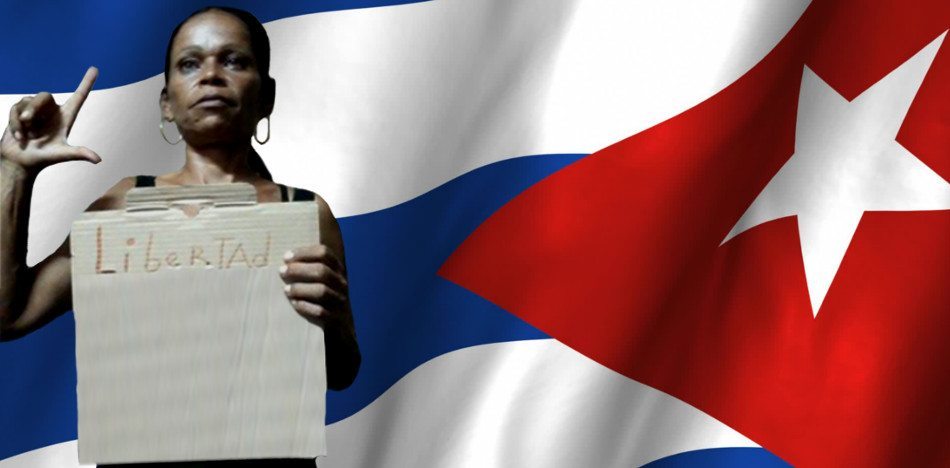 La portavez del Partido Libertario Cubano-José Martí, sede Camagüey, fue detenida esta mañana por "desorden público". (FotoMontaje)